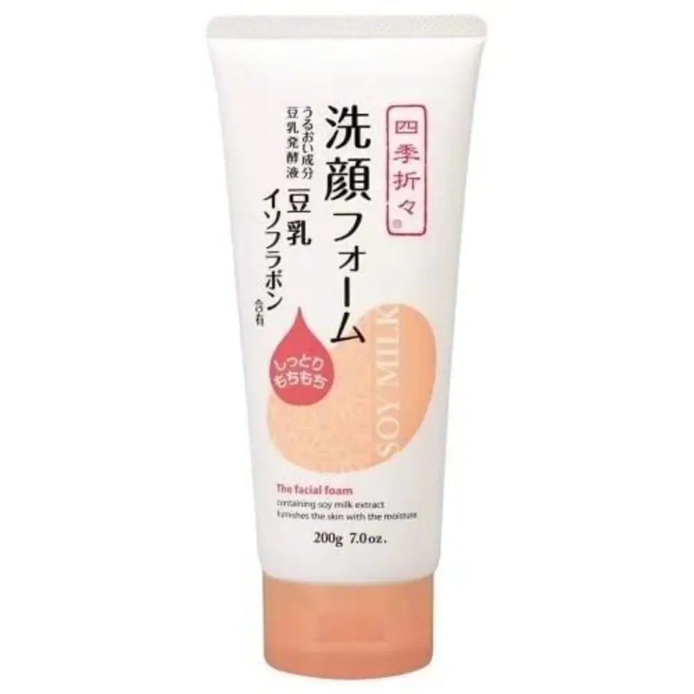 SHIKI ORIORI Soy Milk Isoflavone Foaming Face Wash 200g / 7oz